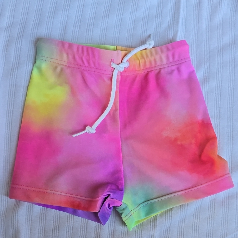 Colorful Tie-Dye Kids Shorts
